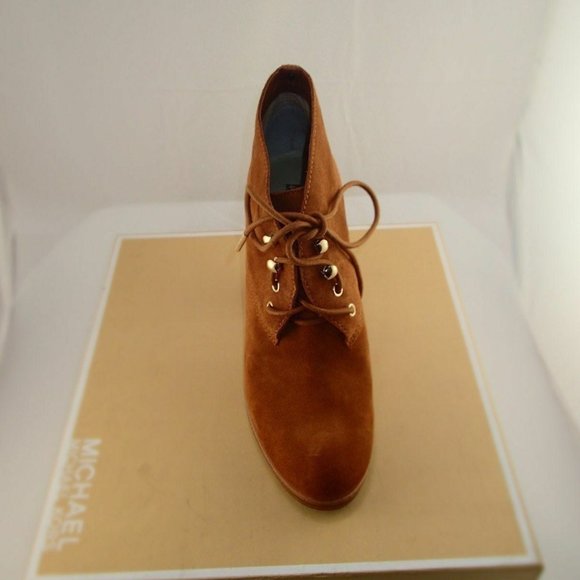 NIB MICHAEL Kors MK Suede Leather Bootie sz. 10 - Picture 6 of 8